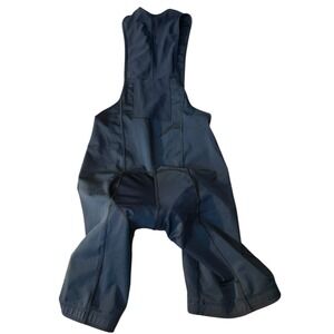 Trek Cycling Bib Shorts Black Red Logo‎ Padded Chamois Mens L